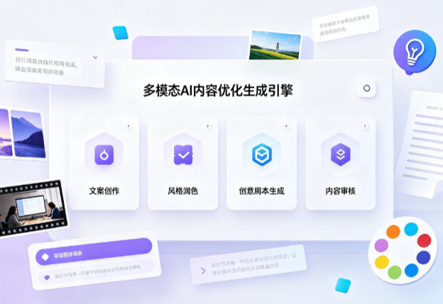 潘集区AI智能内容优化创新 多模态生成技术丰富数字内容创作生态