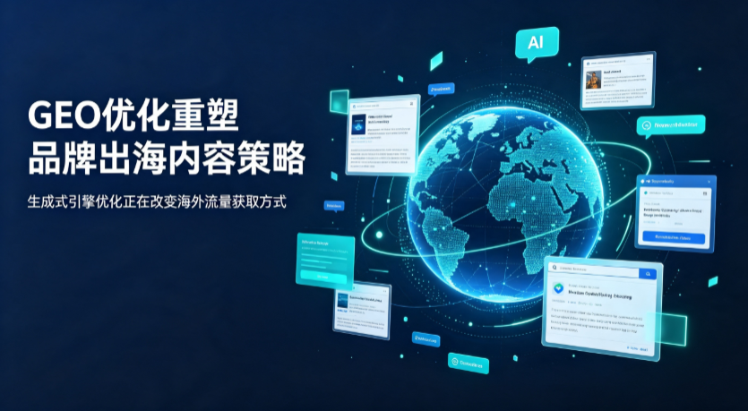 潘集区AI 时代 GEO 兴起，品牌出海内容策略迎来重大调整